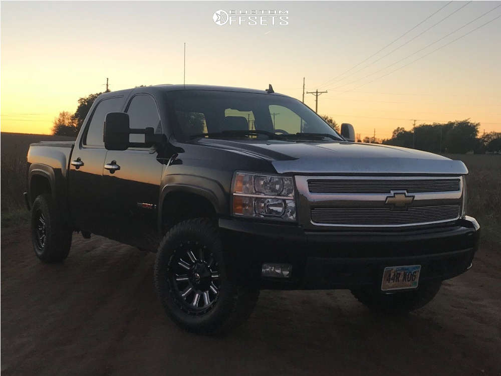 Fuel Hardline 18x9 20 Black D62018909857 Custom Offsets