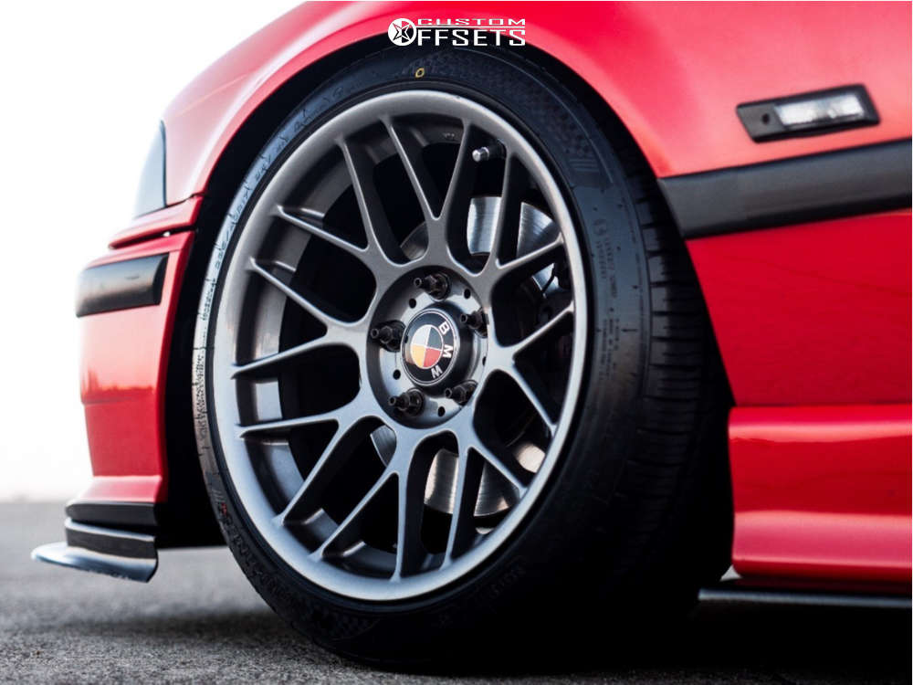 1995 BMW M3 with 17x9.5 35 Apex Arc-8 and 235/40R17 Michelin Pilot