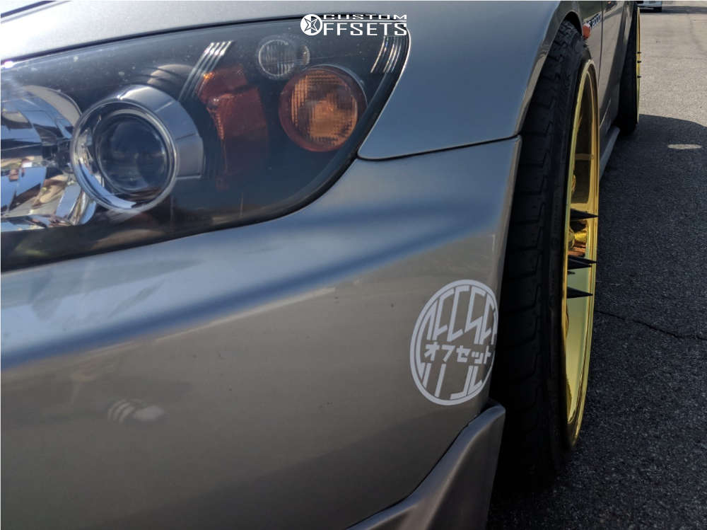 2005 Honda S2000 with 18x9.5 30 Aodhan DS02 and 225/35R18 Achilles