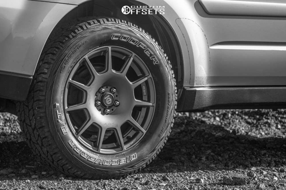 2010 Subaru Forester with 17x7.5 48 Sparco Terra and 235/60R17 Cooper ...