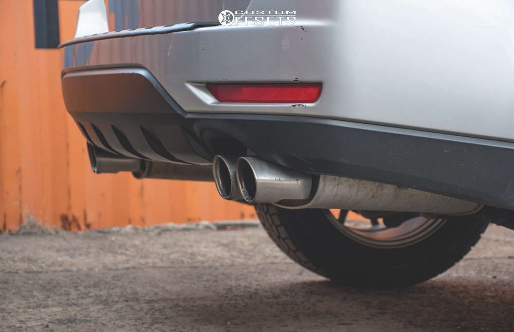 2010 Subaru Forester with 17x7.5 48 Sparco Terra and 235/60R17 Cooper ...