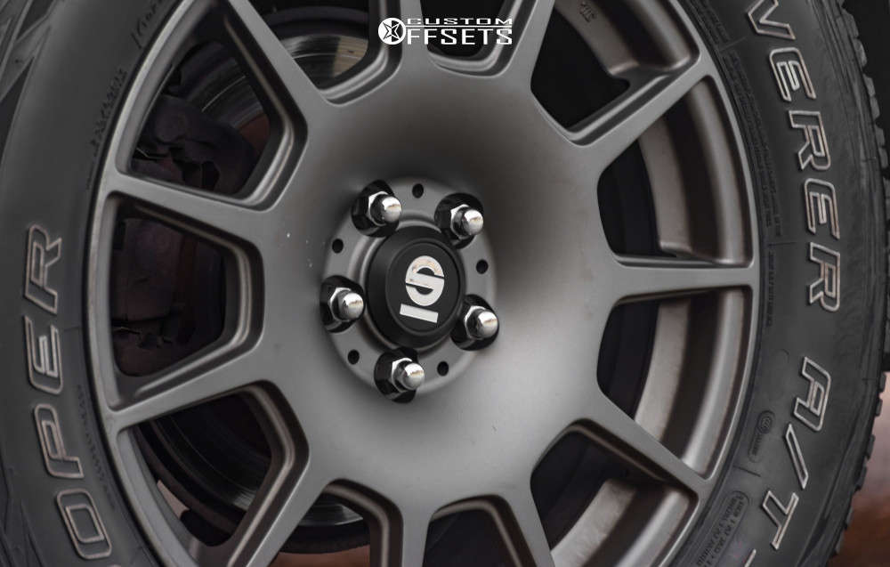 2010 Subaru Forester with 17x7.5 48 Sparco Terra and 235/60R17 Cooper ...