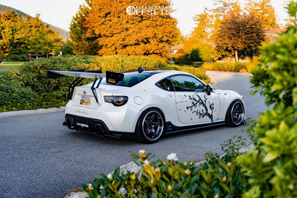 2013 Scion FR-S with 18x10 25 XXR 555 and 225/40R18 Michelin Pilot