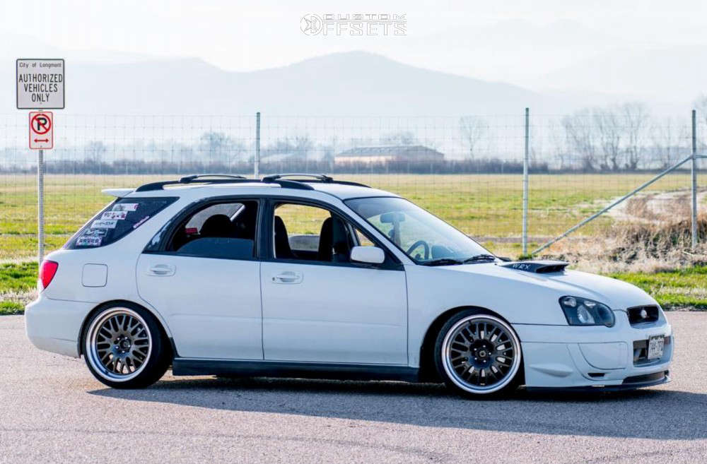 2004 Subaru WRX with 18x9.5 35 XXR 531 and 225/35R18 Federal SS595