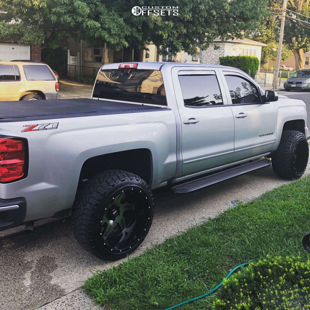 2018 Chevy Silverado Wheel Offset