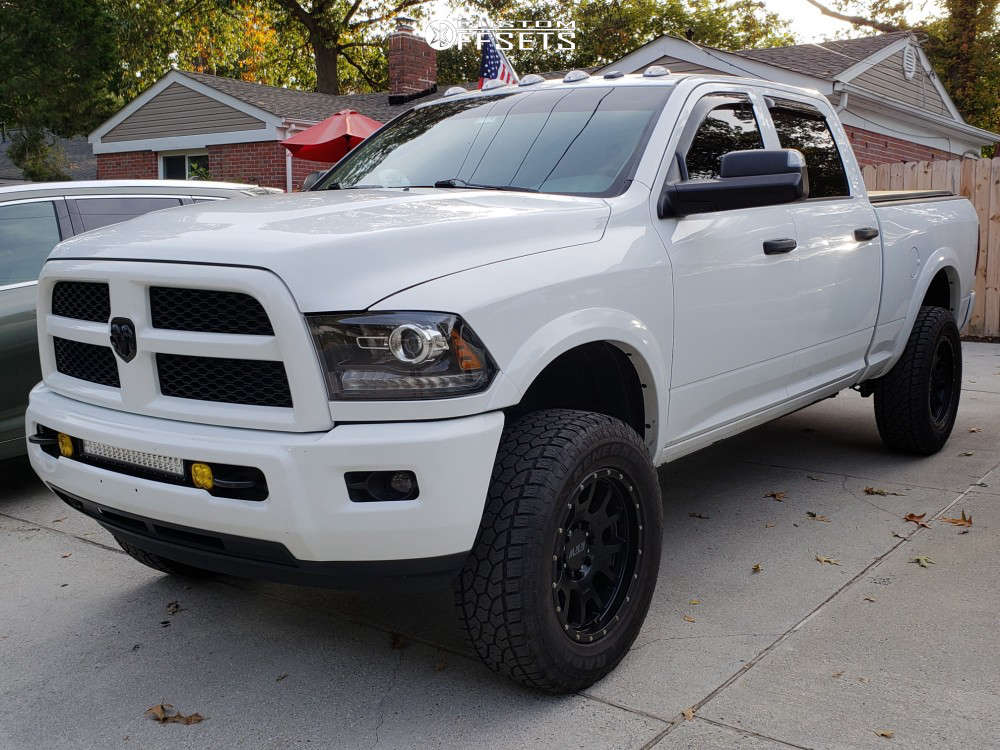 2014 Ram 2500 with 20x9 0 RRW RR5-V and 295/65R20 Radar Renegade A/t 5 ...