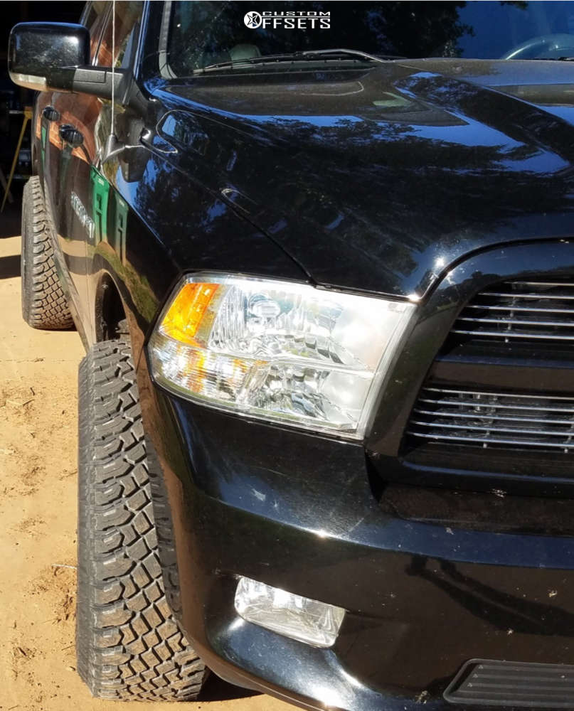 2012 Ram 1500 with 20x10 -25 Ultra Hunter and 295/60R20 Atturo Trail ...
