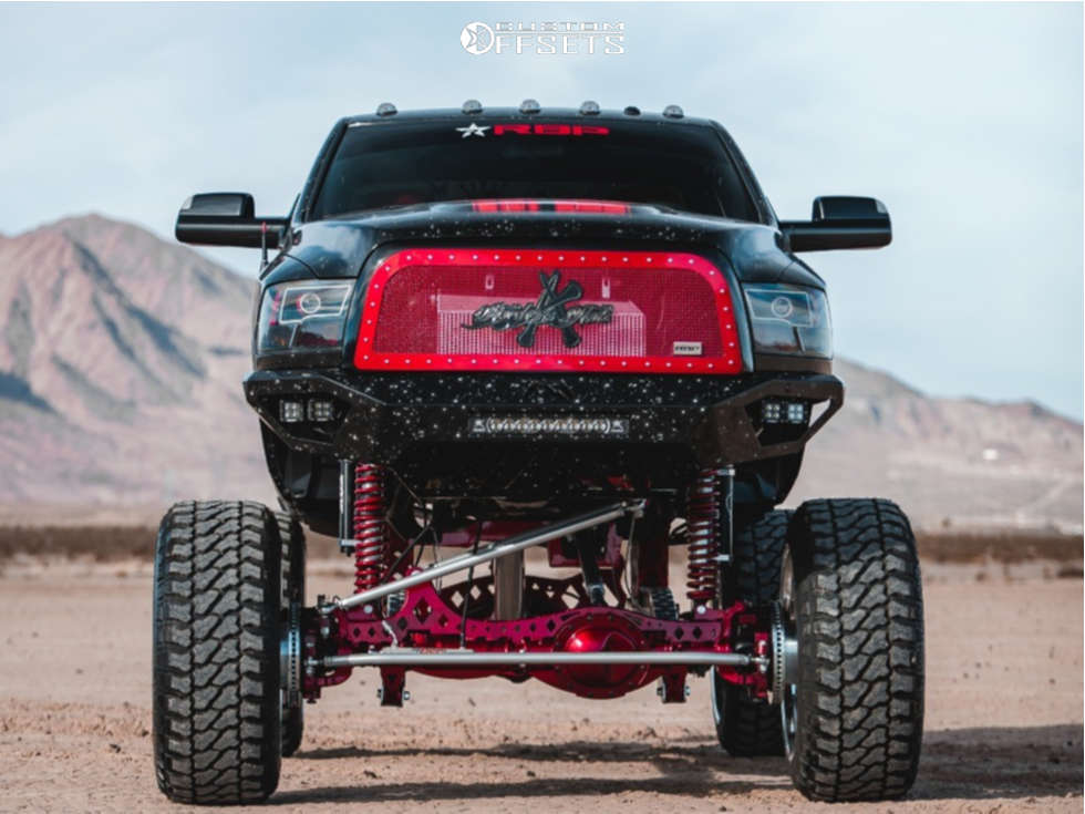 2017 Ram 2500 with 28x16 120 RBP Slayer and 42/15.5R28 Fury