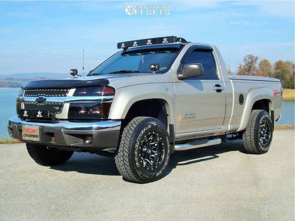 2006 Chevrolet Colorado with 15x8 -18 Fuel Lethal and 265/75R15 ...