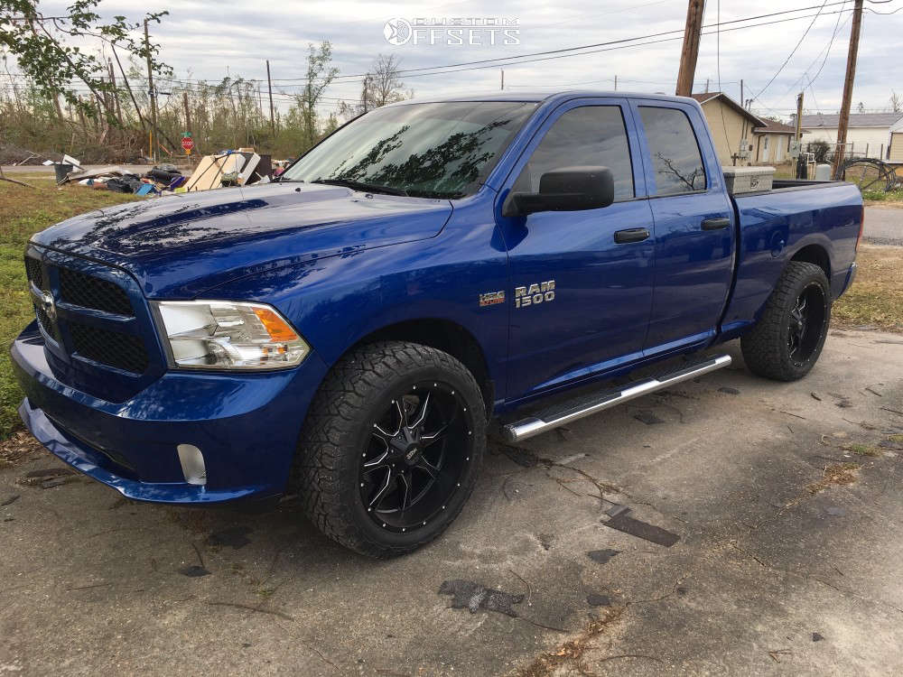 Nagata ram様 2016 Ram 1500 with 20x12 -44 DWG Offroad DW13 and 33/12.5R20