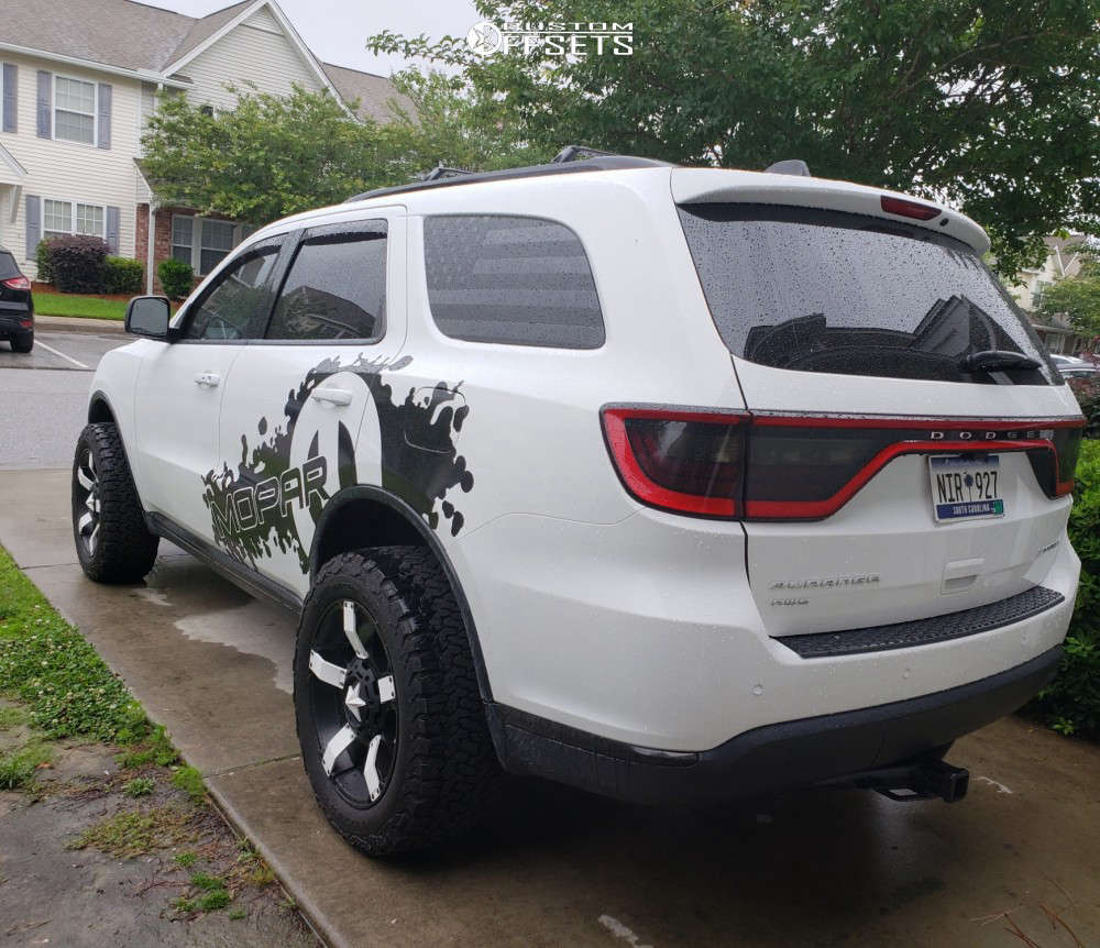 2014 Dodge Durango Aggressive > 1" Outside Fender Leveling Kit Custom