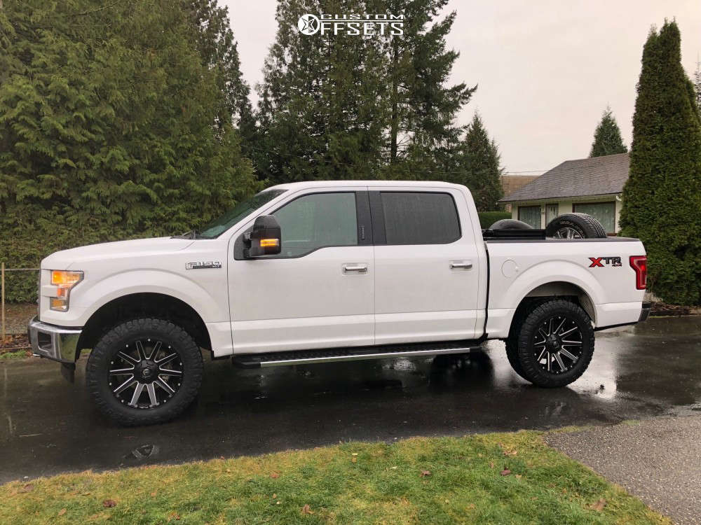 2017 Ford F-150 with 20x9 1 Fuel Contra and 275/65R20 Nitto Ridge