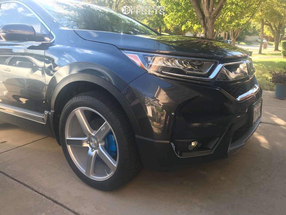 2017 Honda CR-V with 20x8.5 38 Niche Milan and 255/45R20 Michelin Ltx A ...