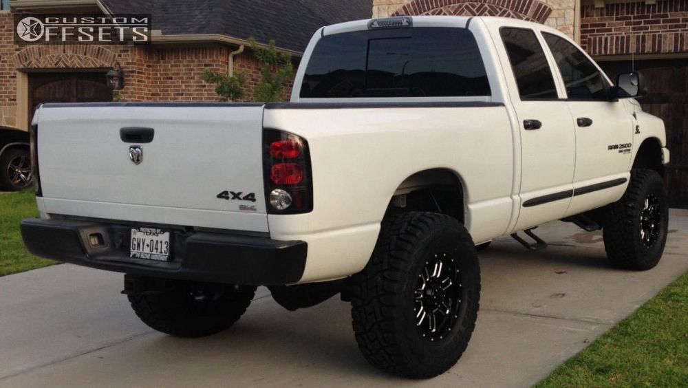 2006 Dodge Ram 2500 with 18x9 18 Gear OffRoad Challenger and 37/13