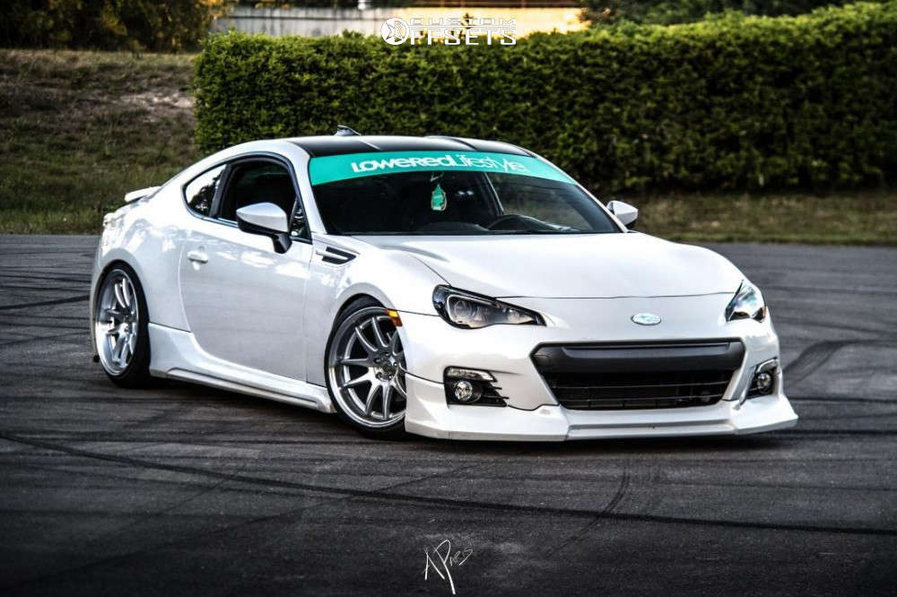 2013 Subaru BRZ with 18x9.5 35 Aodhan DS02 and 215/40R18