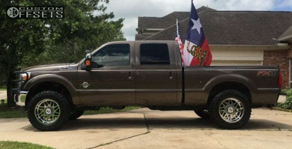 2015 Ford F-250 Super Duty with 20x10 -19 Hostile Sprocket and 295 ...
