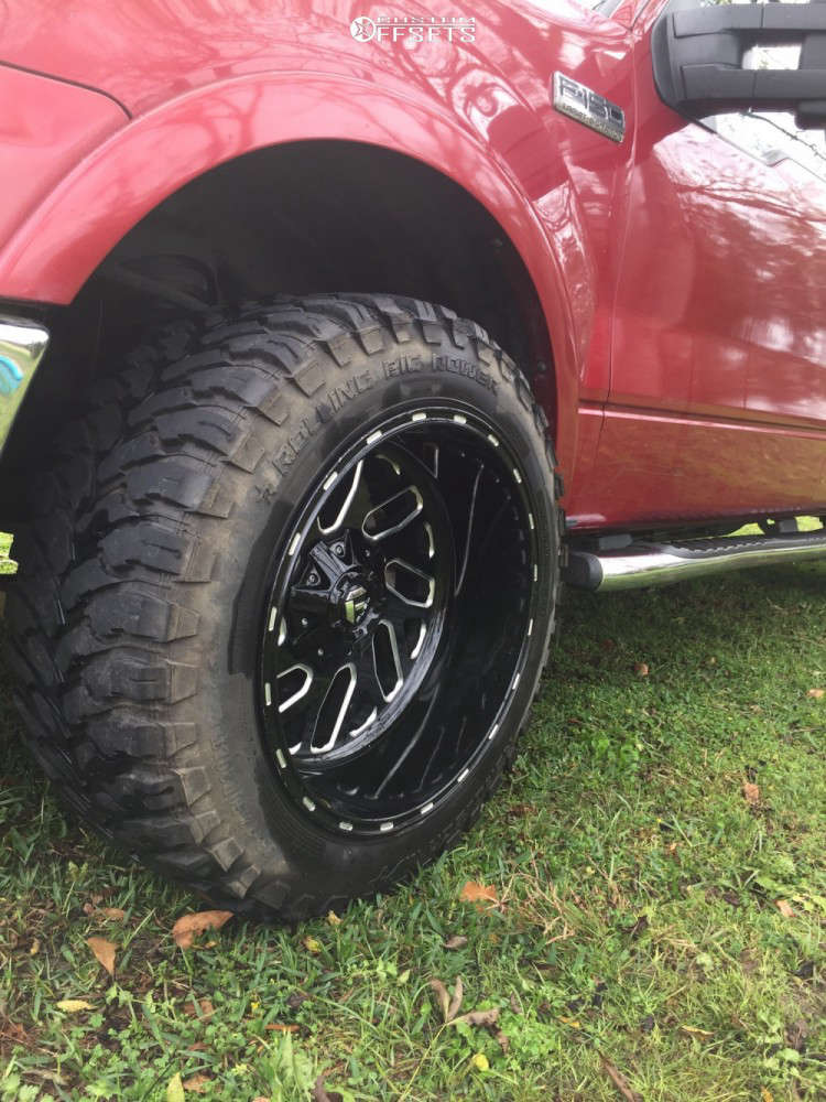 2008 Ford F150 with 20x12 43 Fuel Triton D581 and 33/12.5R20 RBP