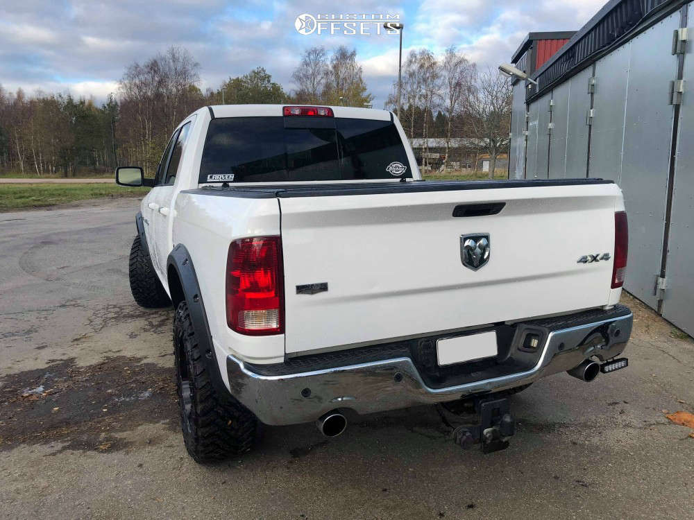 2011 Ram 1500 with 20x10 19 Tuff T15 and 35/12.5R20 Atturo Trail Blade