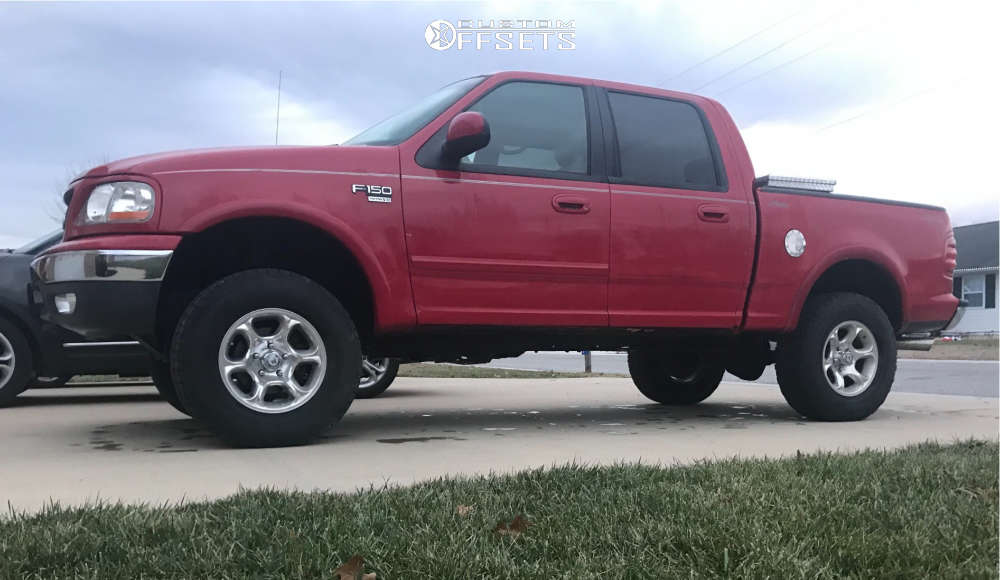 2001 Ford F-150 with 17x8 -8 American Racing Python and 285/70R17 ...