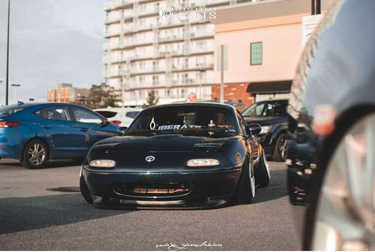 んなぁぁぁぁさん専用 1996 Mazda Miata with 15x9.5 -5 BBS Rm and 185/45R15 Nankang NS-25