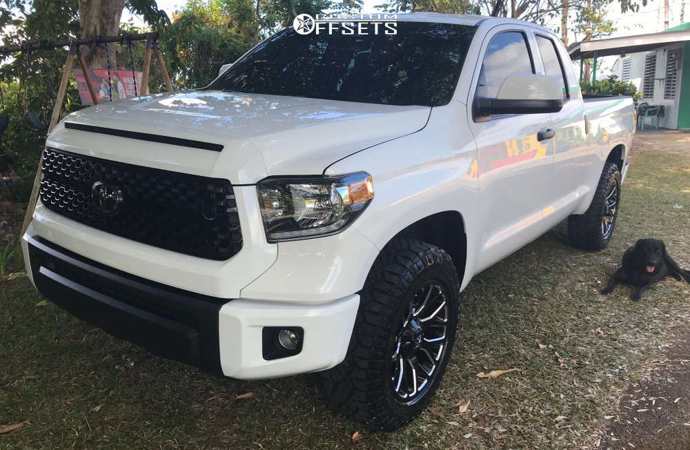 Fuel Warrior 20x9 1 Black Milled D60720909850 Custom Offsets