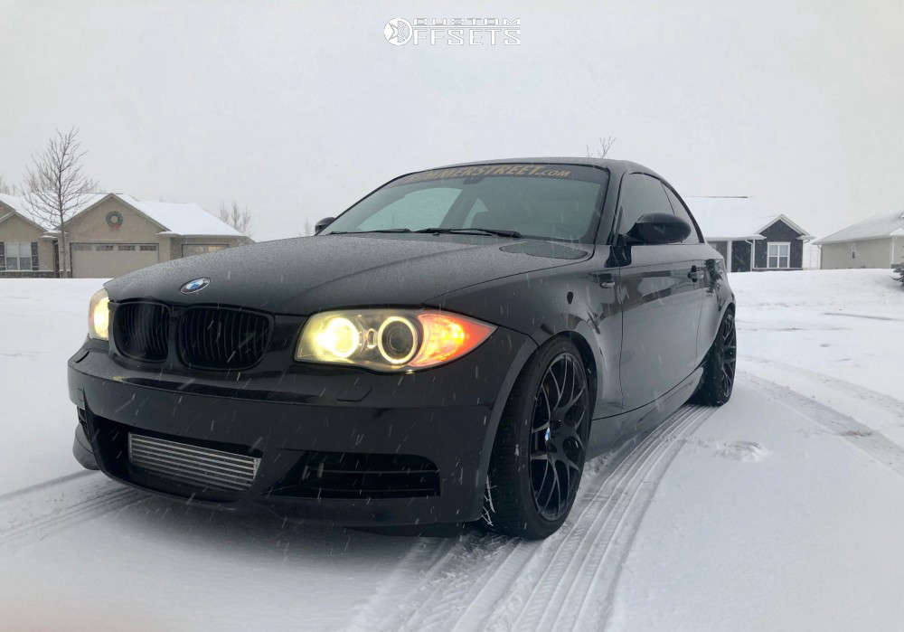 10台セット✩VITESSE5台 BMW5台 2009 BMW 135i with 18x8 40 VMR V710ff and 225/35R18 Yokohama Advan