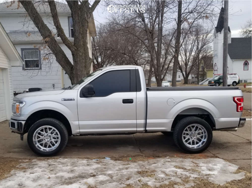 2018 Ford F-150 with 20x10 -19 Tuff T23 and 305/50R20 Toyo Tires Proxes ...