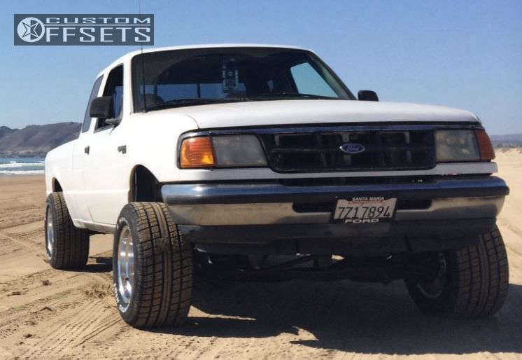1994 Ford Ranger with 15x10 -46 Pro Comp 1069 and 26/12.5R15 Hankook ...