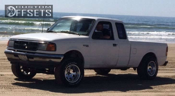 1994 Ford Ranger with 15x10 -46 Pro Comp 1069 and 26/12.5R15 Hankook ...