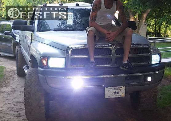 2002 Dodge Ram 2500 with 17x9 -12 Dick Cepek Dc-2 and 315/70R17 ...
