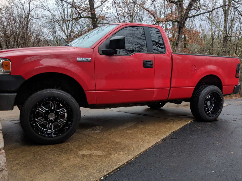 2006 Ford F-150 with 20x12 -51 Vision Rage and 275/55R20 Bridgestone ...