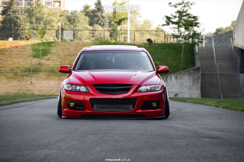 2006 Mazda MazdaSpeed6 with 18x9.5 12 Autostrada Modena and 215