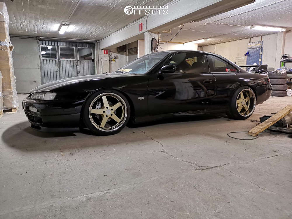 2000 Nissan 200SX with 18x9 20 XXR 968 and 215/40R18 Nankang Ns2