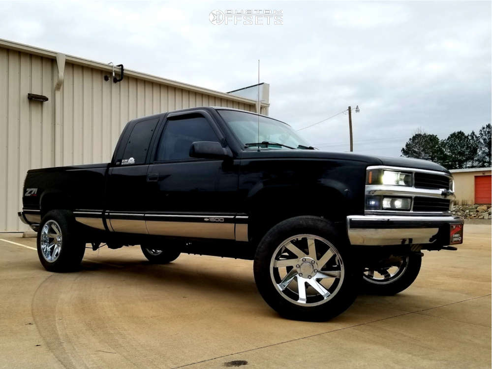 1998 Chevrolet K1500 with 20x10 -25 ARKON OFF-ROAD Lincoln and 275