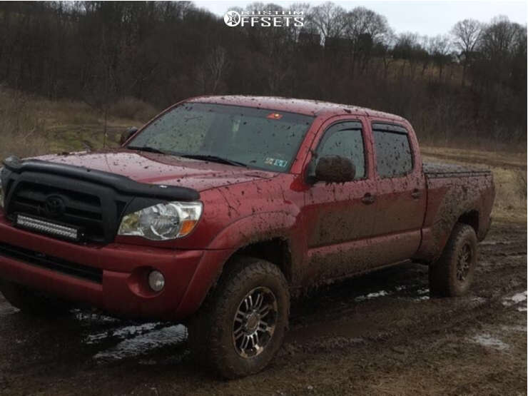 2007 Toyota Tacoma with 16x8 Vision Warrior and 255/85R16 BFGoodrich ...