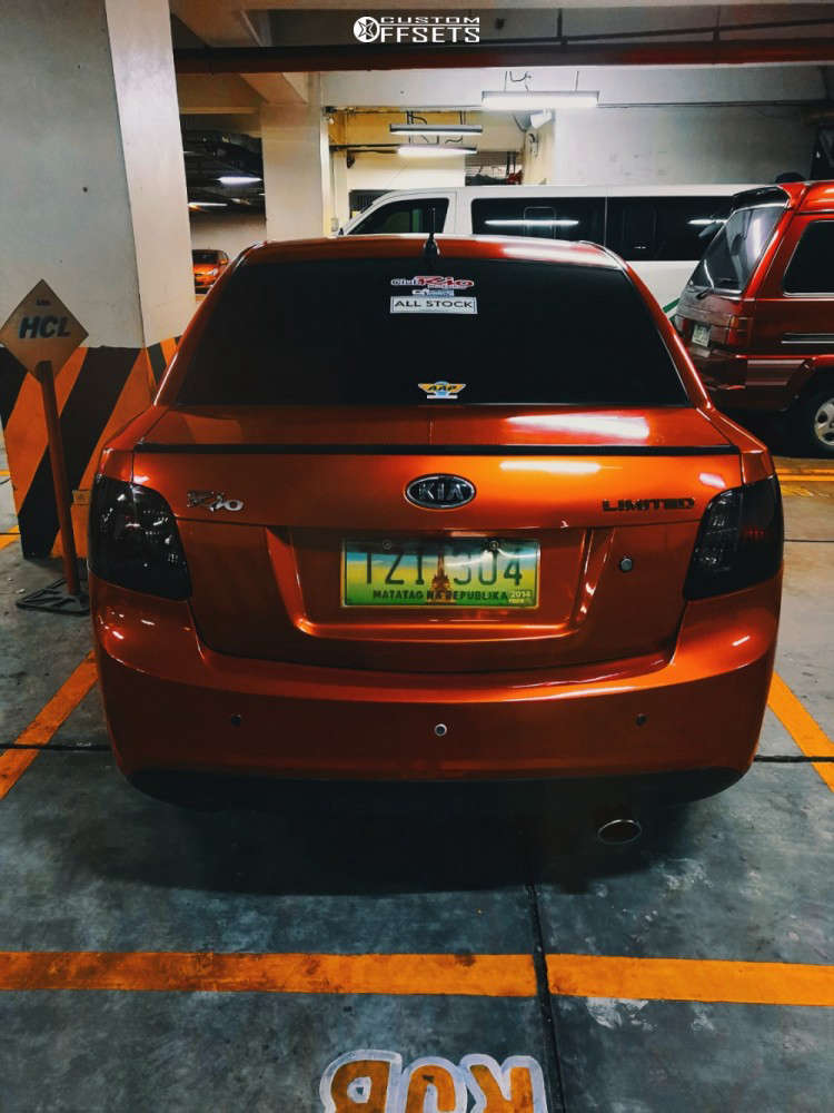 2011 Kia Rio with 16x7.5 42 Rota Formula and 195/50R16 Toyo Tires and ...