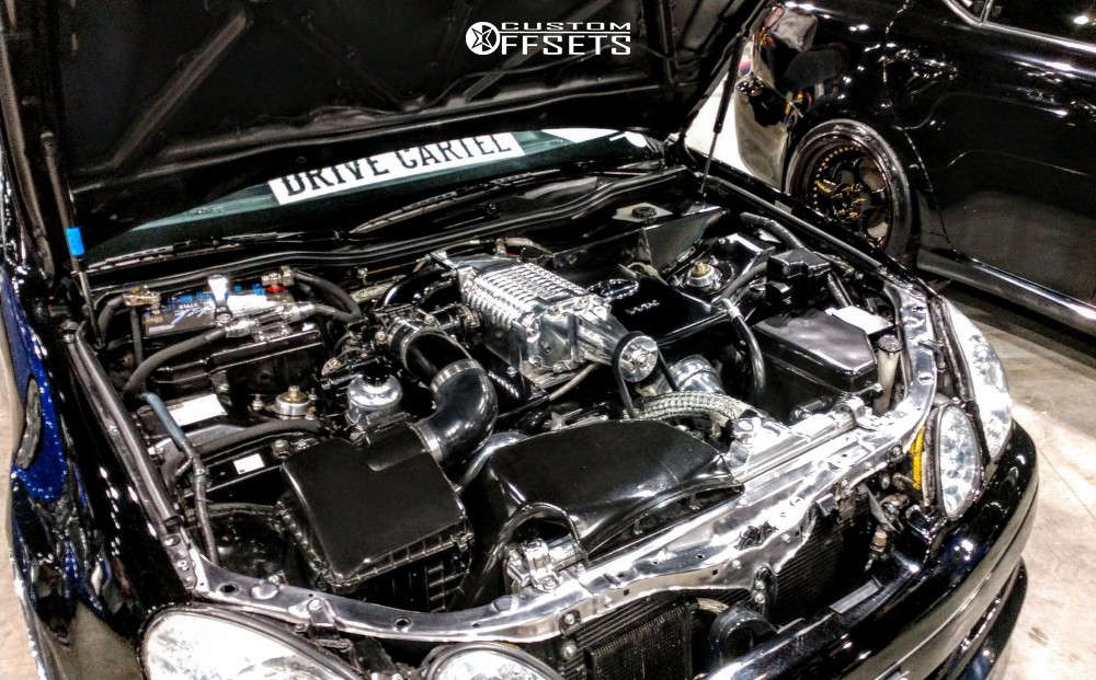 1999 Lexus GS400 with 19x11 7 Leon Hardiritt Ordens and 245/35R19