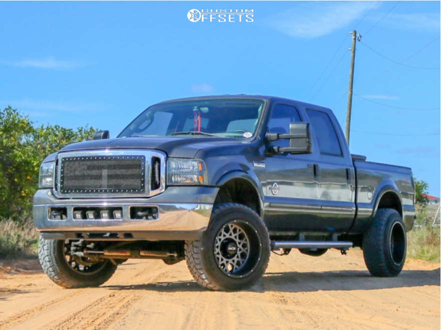 2005 Ford F-250 Super Duty with 20x12 -51 Vision Rocker and 275/65R20 ...