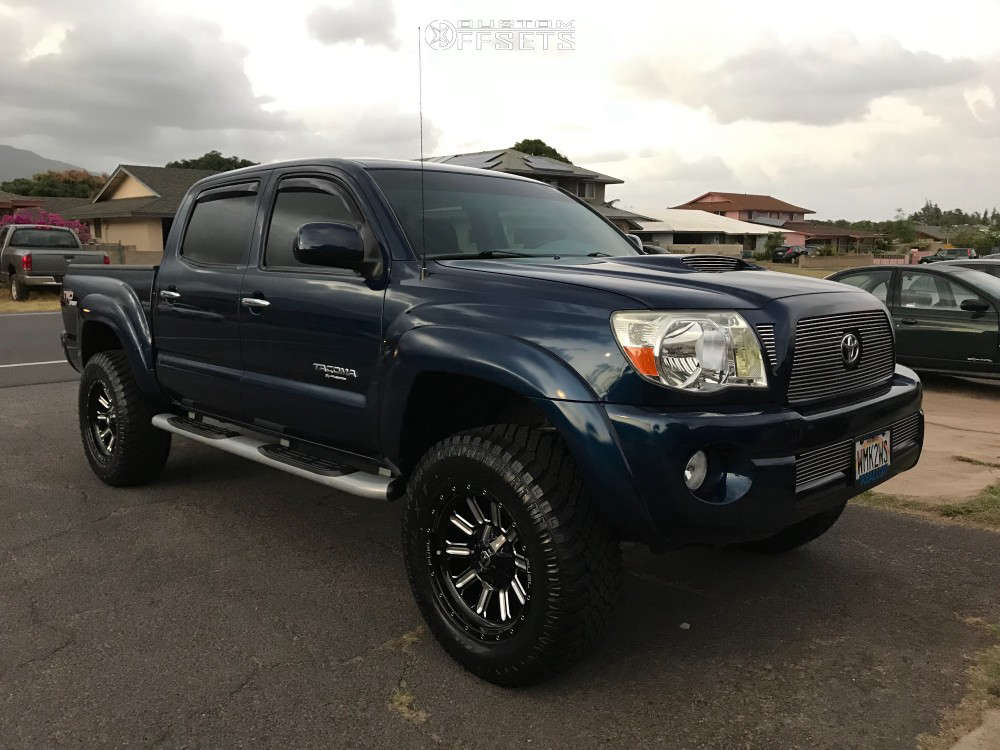 Fuel Hardline 18x9 20 Black D62018908257 Custom Offsets