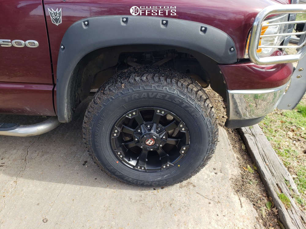 2003 Dodge Ram 1500 with 17x9 -12 Ballistic Morax and 285/70R17 ...