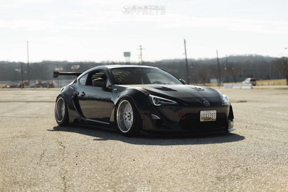 2013 Scion FR-S with 18x11 0 Work VS XX and 265/35R18 Nitto Nt05