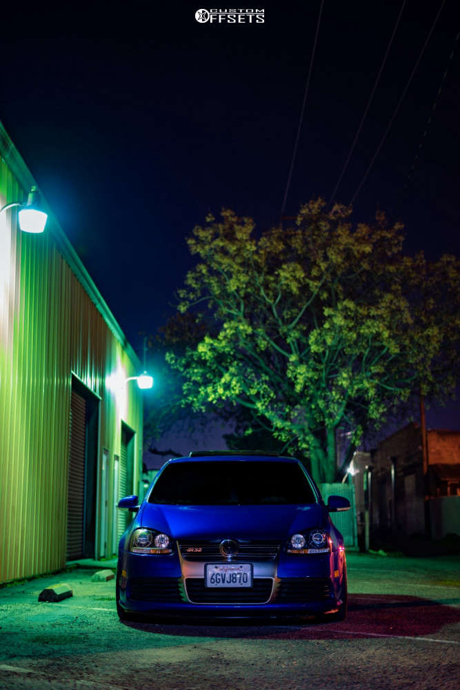 Vw R32 Custom 2008 Volkswagen R32 with 18x8.5 45 Rotiform Flg and 225/40R18 Federal ...