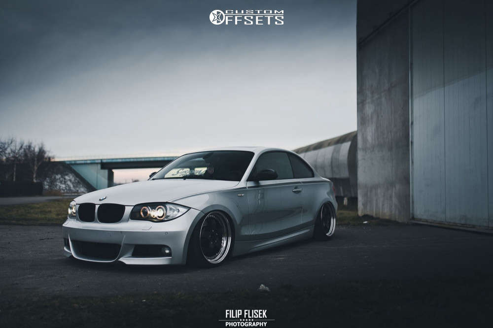 2009 BMW 135i with 18x8.5 18 Schmidt Tracer Tech 1 and 215/35R18