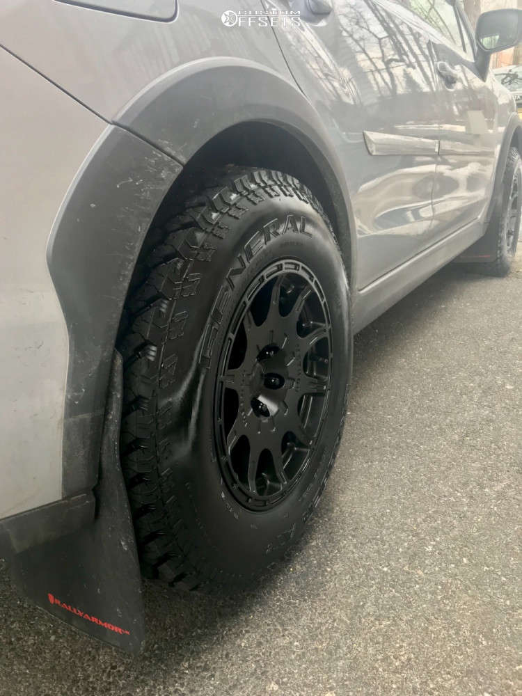 2015 Subaru XV Crosstrek with 15x7 15 Method Mr502 Vt-spec 2 and