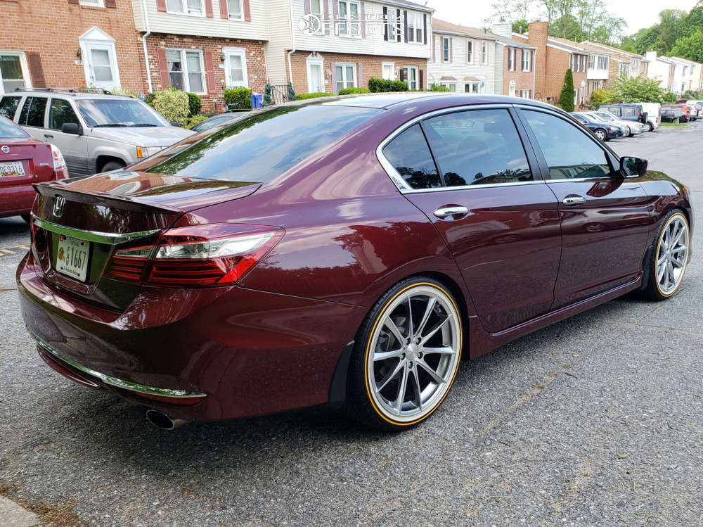 2016 Honda Accord Wheel Offset Flush Lowering Springs | 630749 | Custom ...