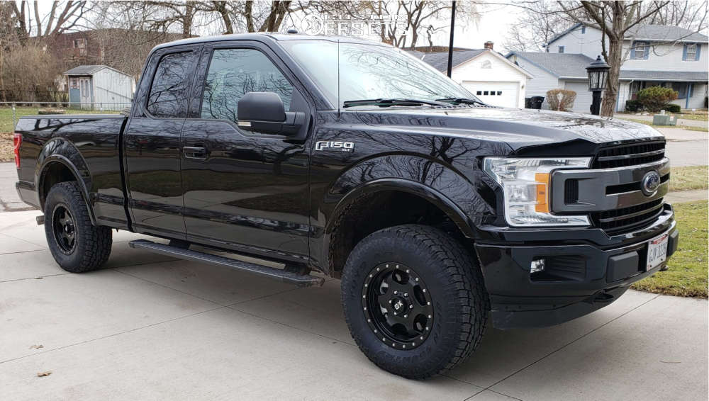 2018 Ford F-150 with 17x8.5 25 XD Xd131 and 285/70R17 Toyo Tires Open ...