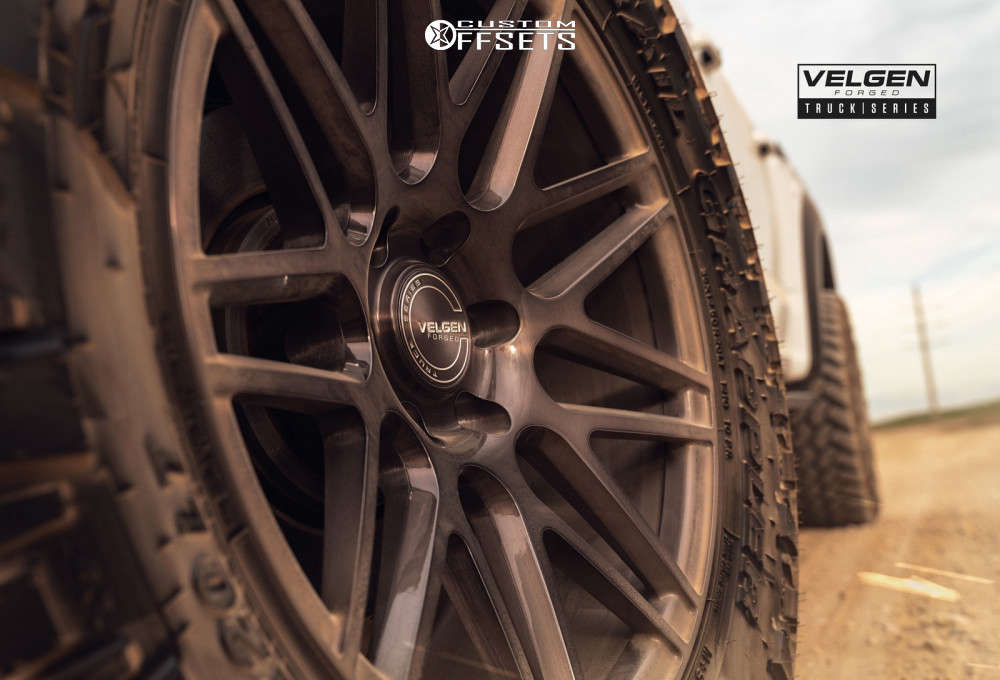 2018 Ford Raptor with 20x10 -5 Velgen Vft9 and 35/12.5R20 Nitto Terra ...