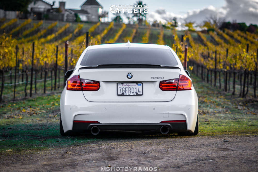 2014 BMW 335i with 18x8 20 BBS Rs740 and 235/45R18 Michelin Pilot Sport ...