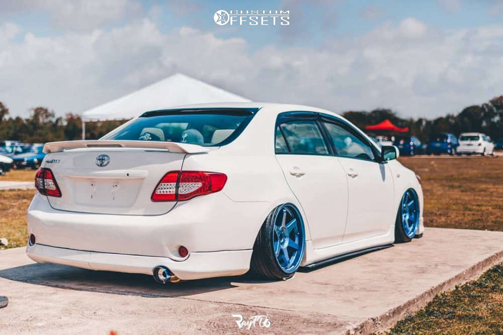 2009 Toyota Corolla Wheel Offset Nearly Flush Air Suspension 633402