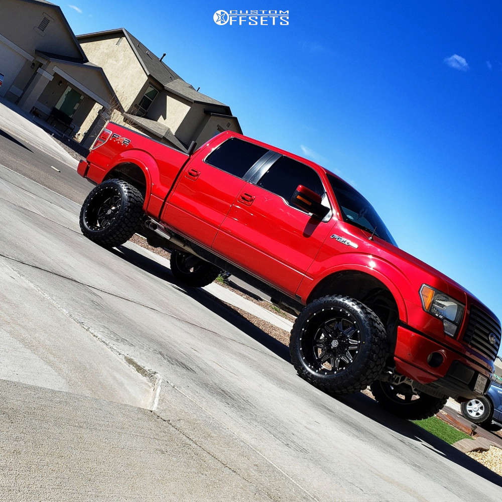 2010 Ford F-150 with 22x12 -44 RRW Rr5-v and 35/12.5R22 Ironman All ...